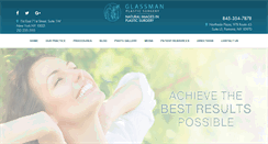 Desktop Screenshot of glassmanplasticsurgeryny.com